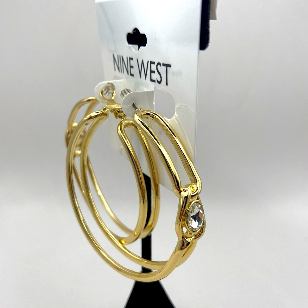 NINE WEST Hoop Earrings.